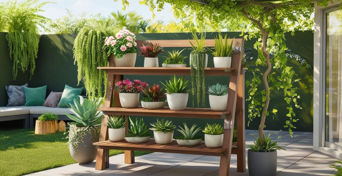 Outdoor Plant Stand