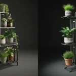 metal plant stand